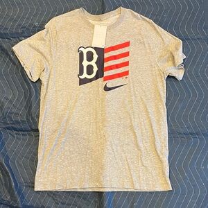 Nike Boston Red Sox Gray Dri-FIT Tee